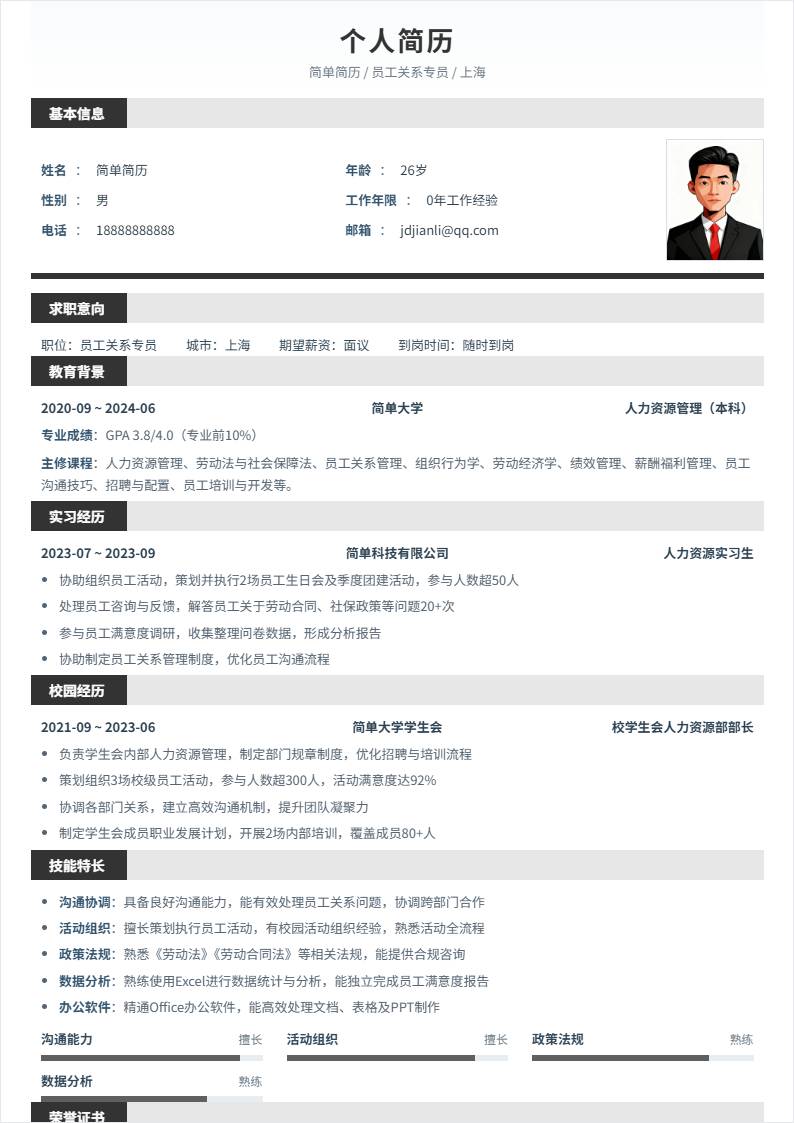 员工关系 | 校招