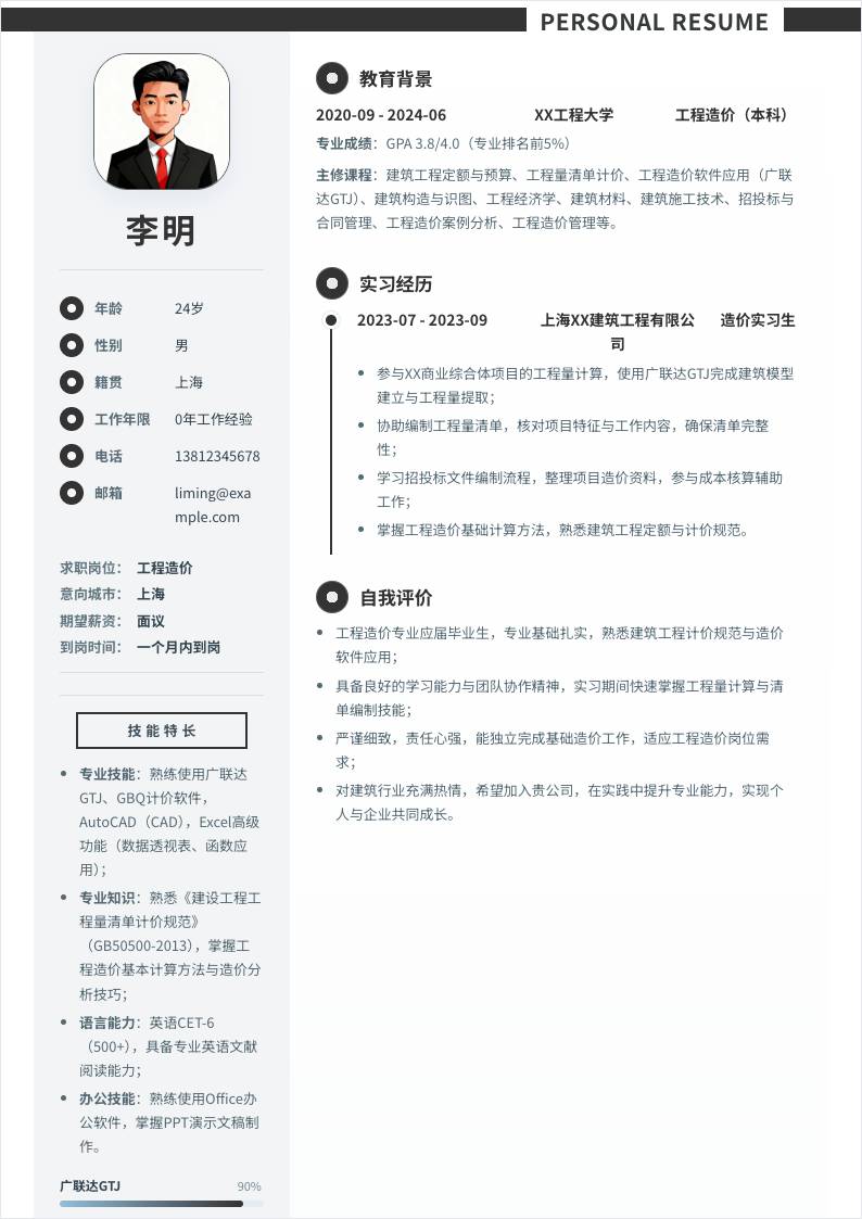 工程造价 | 校招