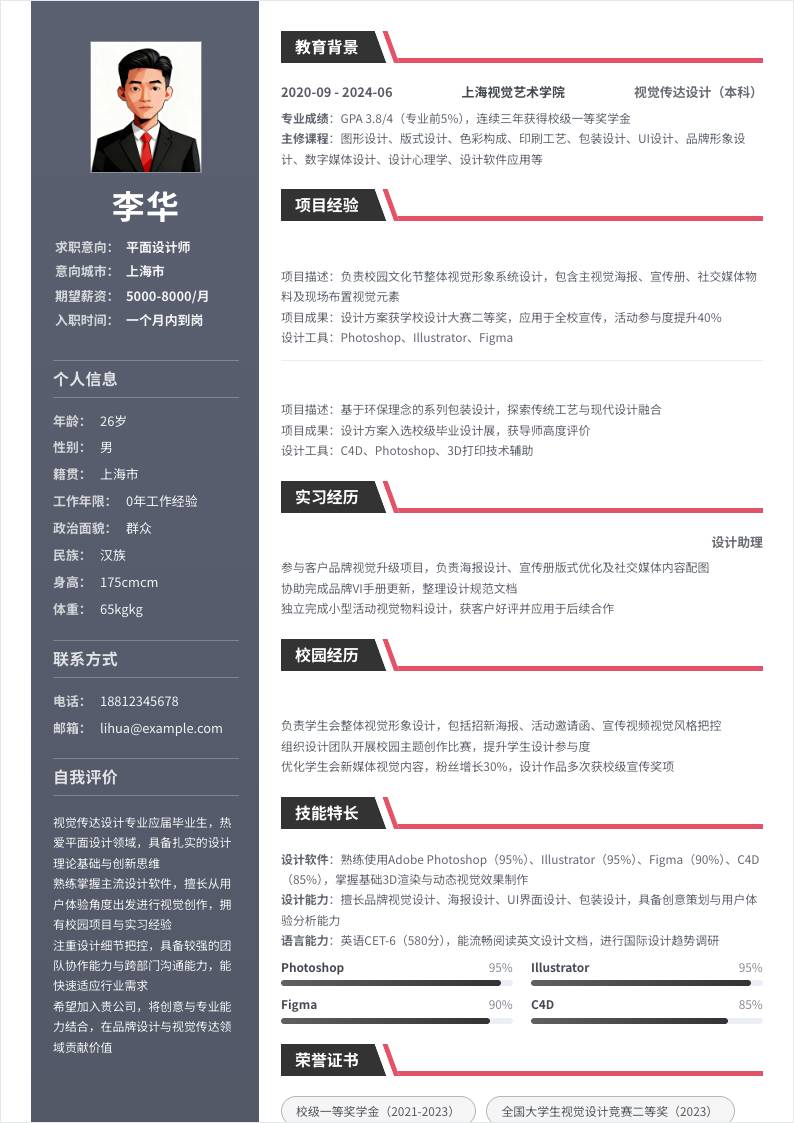 平面设计师 | 校招