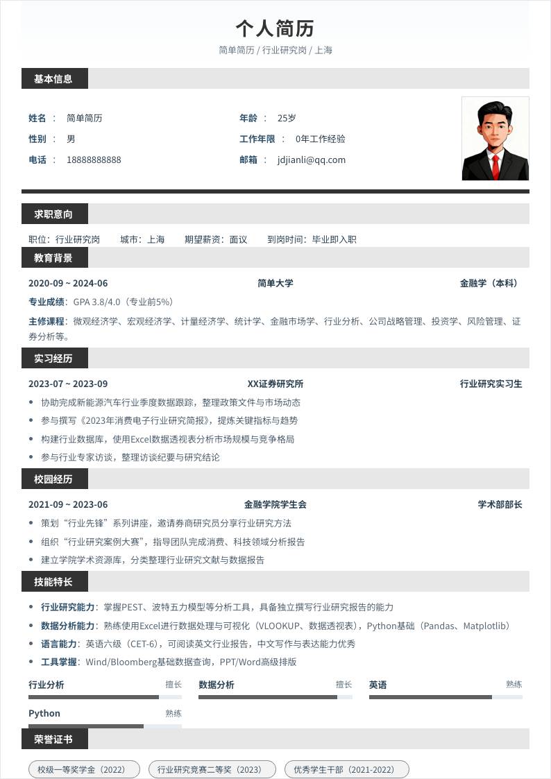 行业研究 | 校招