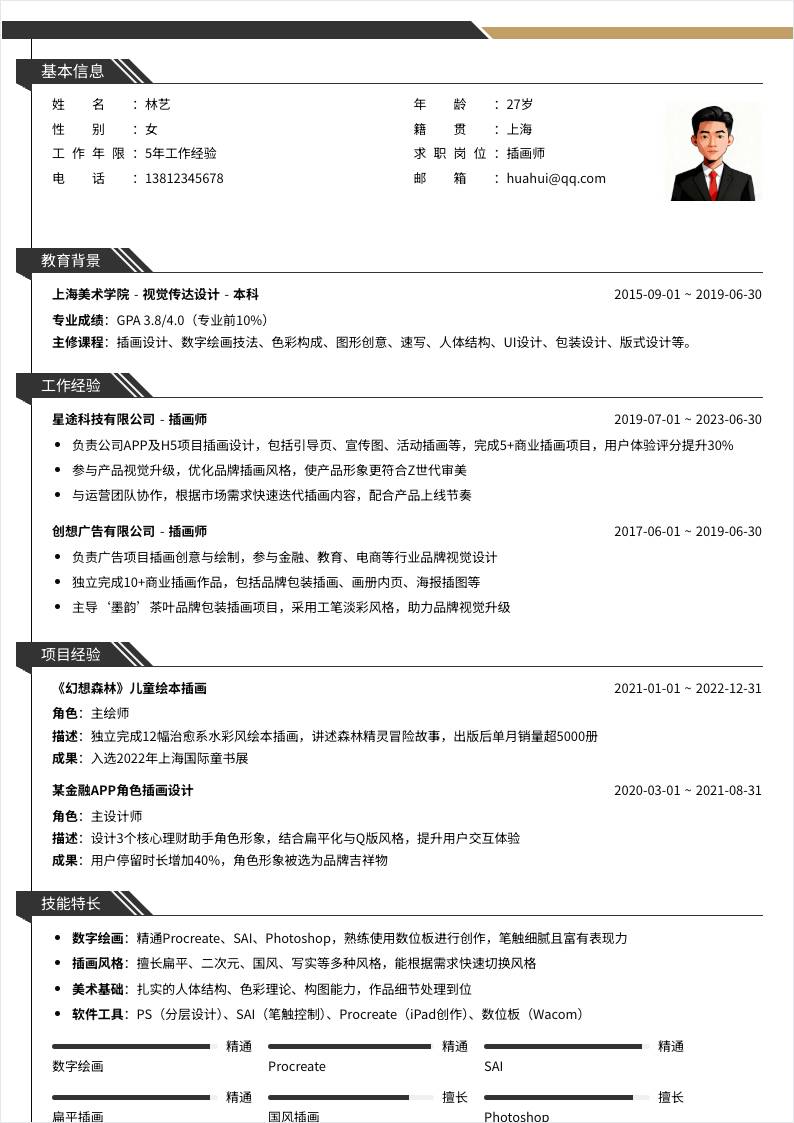插画师 | 社招