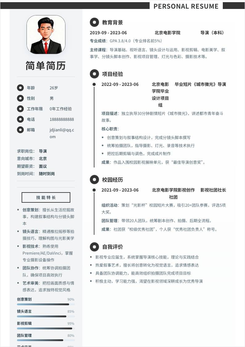 导演 | 校招