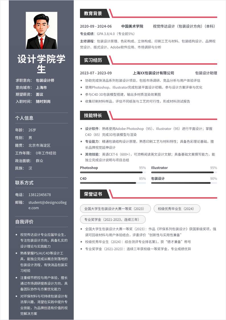 包装设计师 | 校招