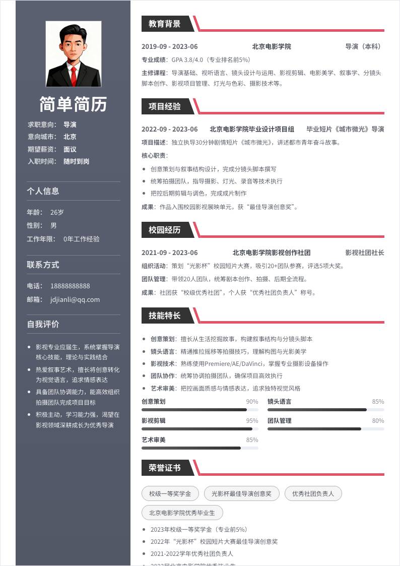 导演 | 校招