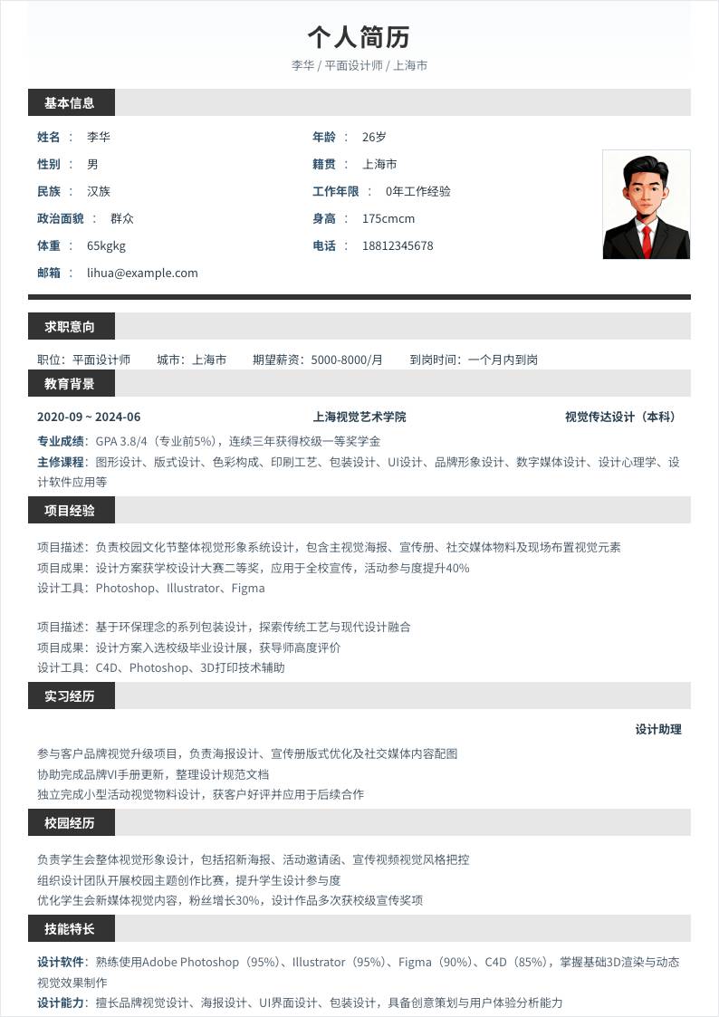 平面设计师 | 校招