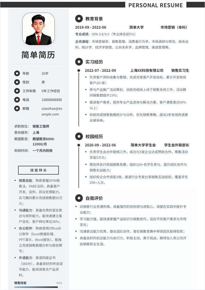 销售工程师 | 校招