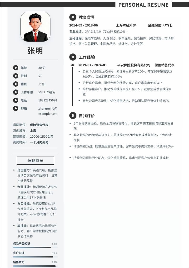 保险销售代表 | 社招