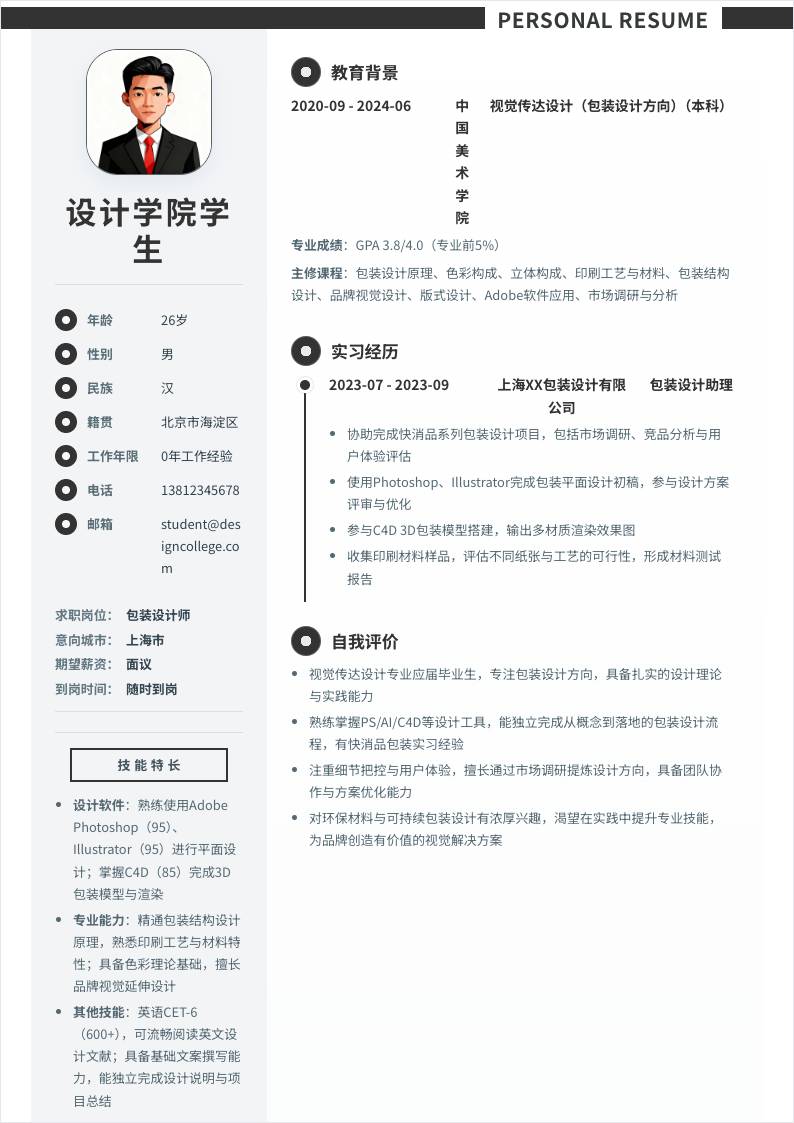 包装设计师 | 校招