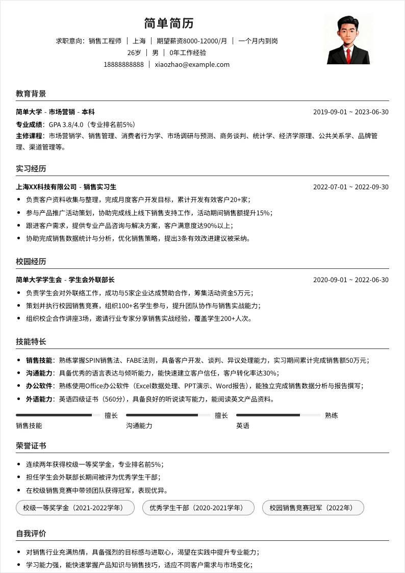 销售工程师 | 校招