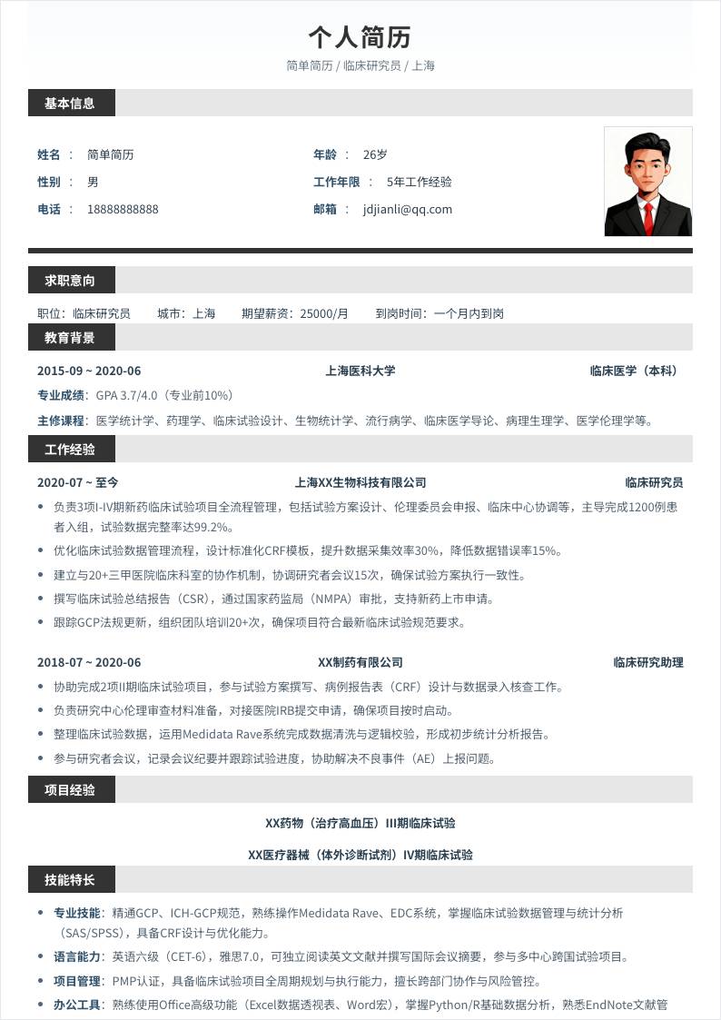 临床研究 | 社招