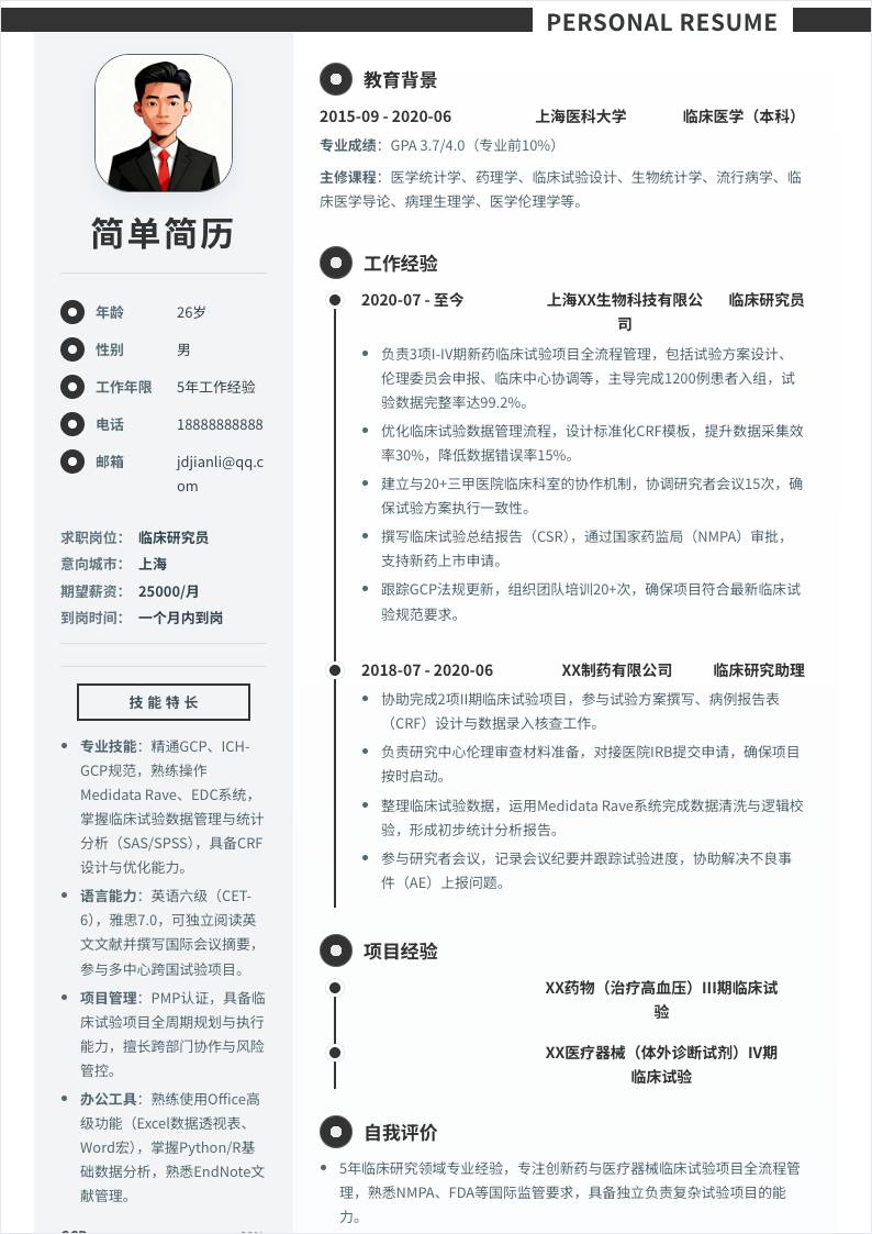 临床研究 | 社招