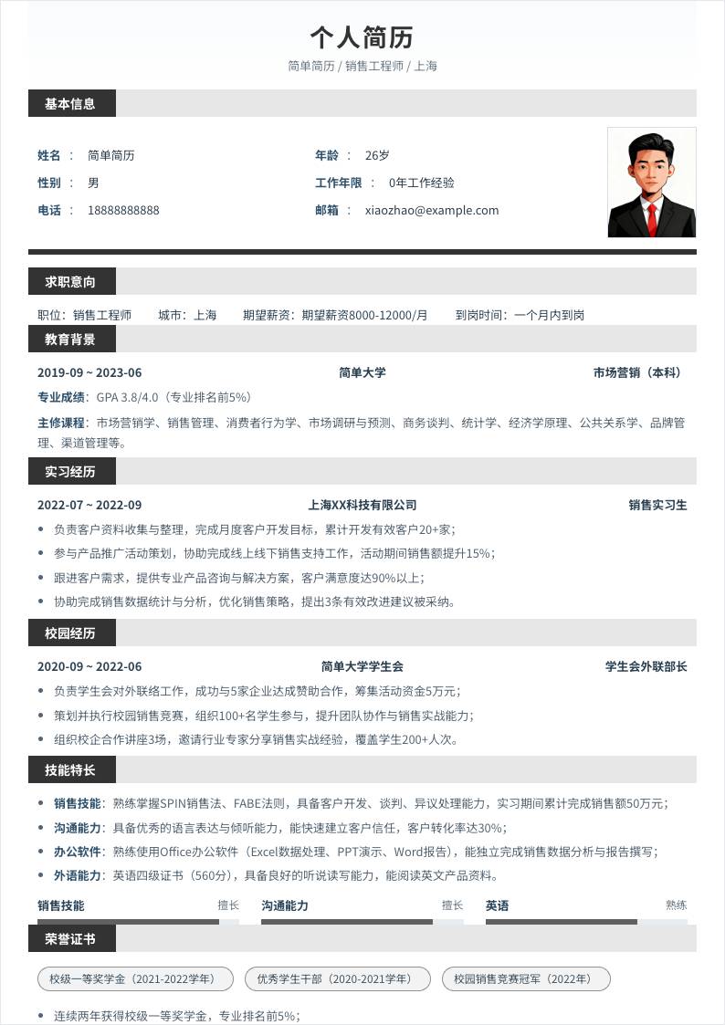 销售工程师 | 校招