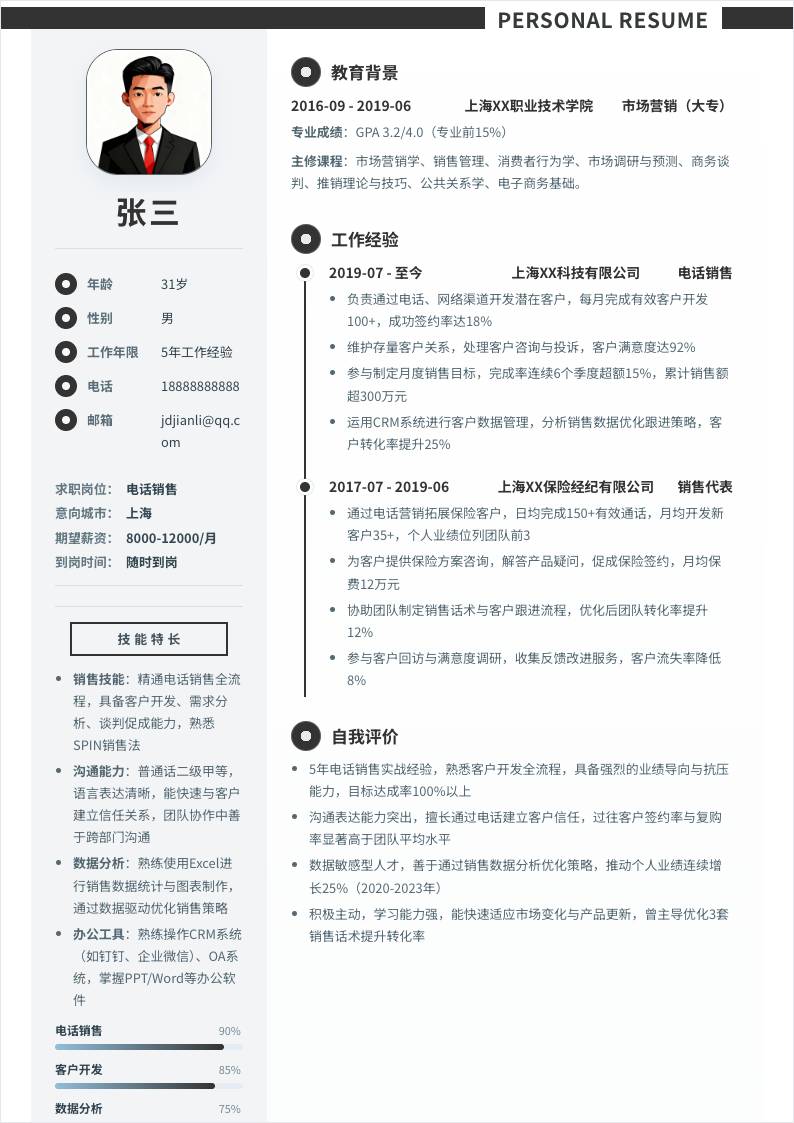 电话销售 | 社招